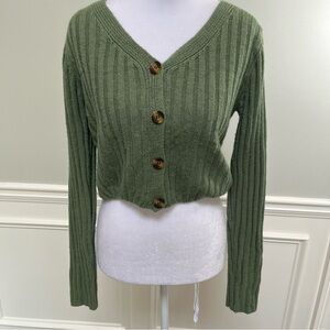 Zaful Sage Cardigan Size S